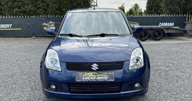 Suzuki Swift cena 14900 przebieg: 172000, rok produkcji 2007 z Prochowice małe 631